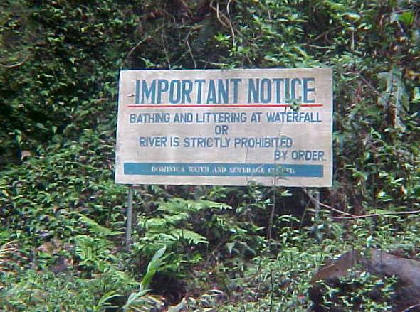KEEP DOMINICA BEAUTIFUL!!!!!